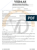 Projectile Motion & Uniform Circular Motion