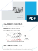 Gate Performance Characteristics and Parameters