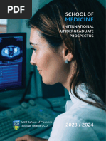 UCD School of Medicine Undergraduate Prospectus 2022-1