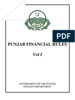 27363 Pun Jab Financial Rules Vol I
