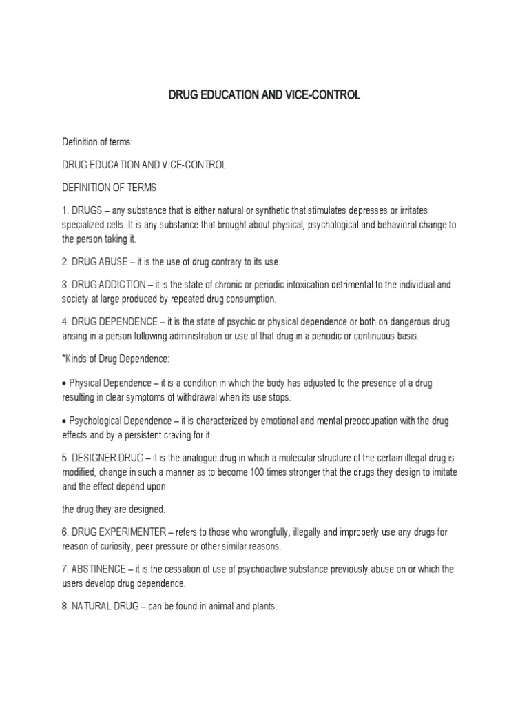 Tmcc module 2 in drug education and vice control2022 pdf