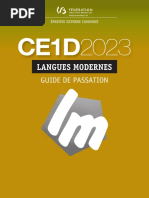 Guide CE1D 2025 : Épreuve Sciences | PDF