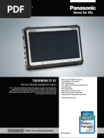 Toughbook Cf-D1: The Fully Rugged Diagnostic Tablet