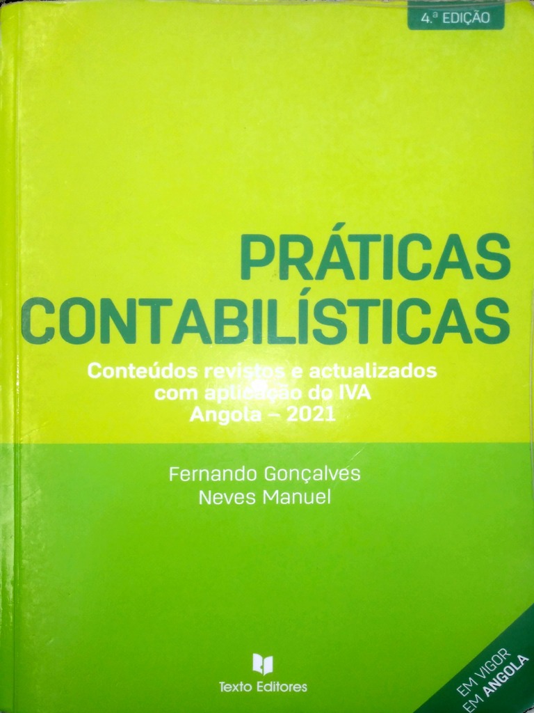 Práticas Contabilísticas Novo11 - 05 - 2023 | PDF