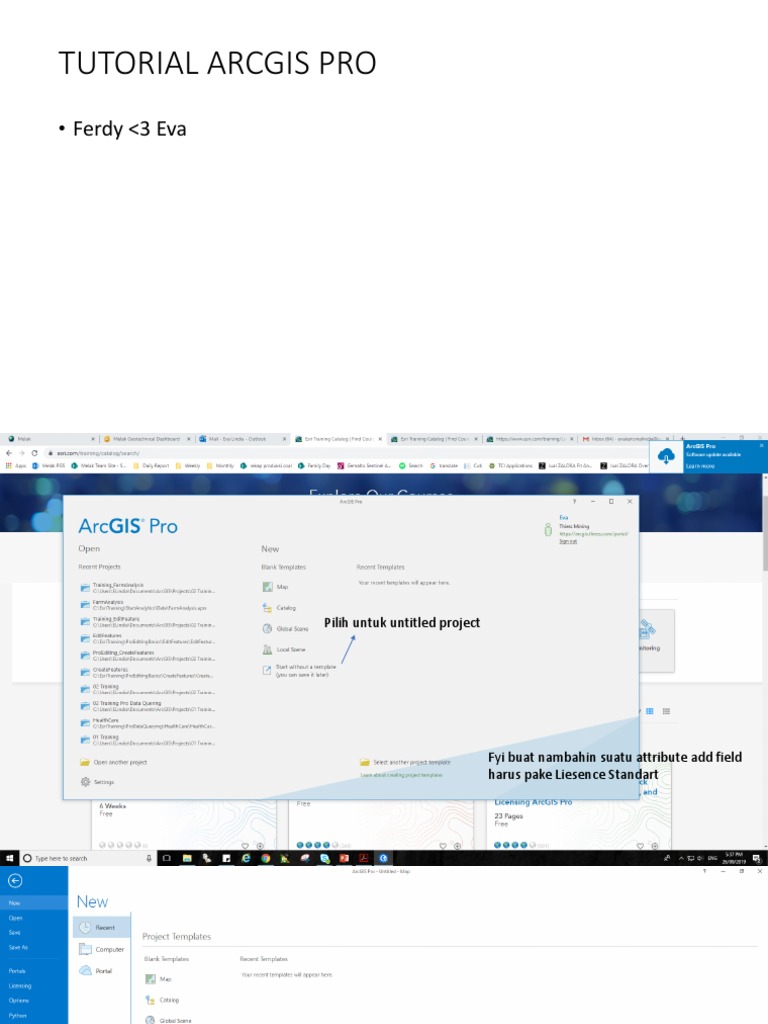 Tutorial Arcgis Pro | PDF