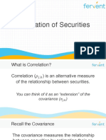Correlation of Securities