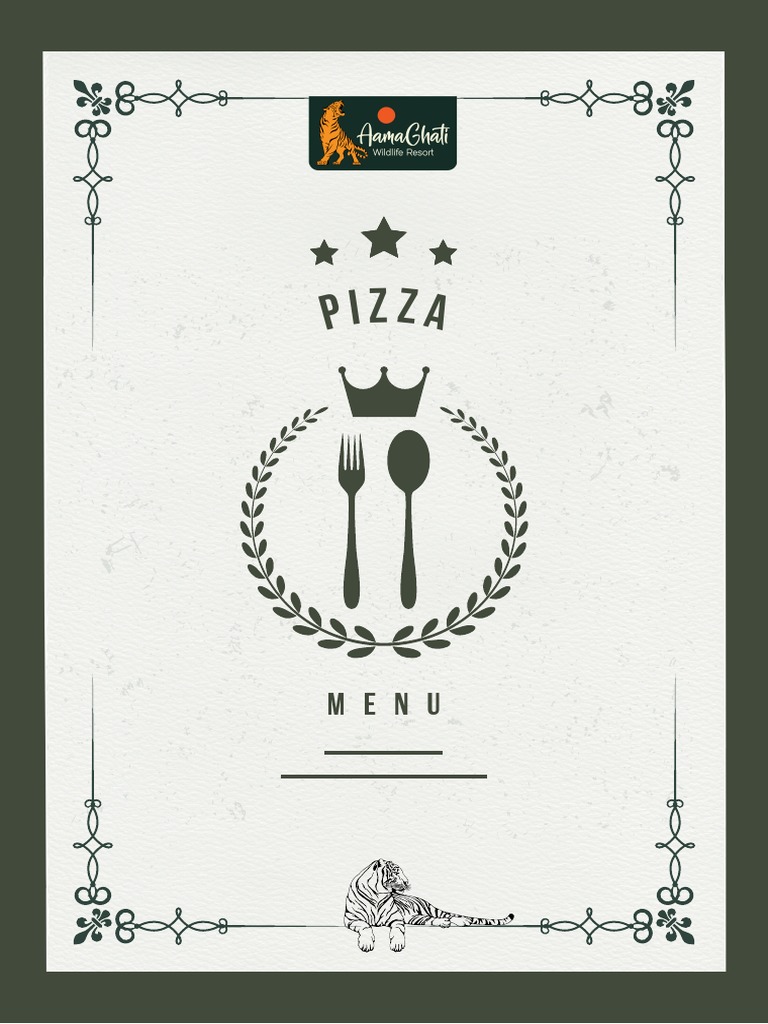 Pizza Menu PDF
