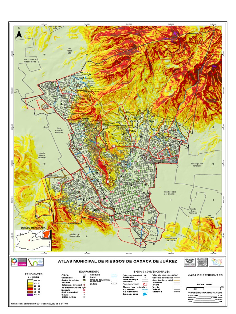 Atlas de Riesgo Mapa 010 | PDF