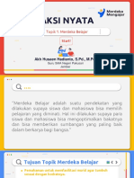 Pemahaman Merdeka Belajar Akh Husaen Hadianto, S.PD., M.Pd.