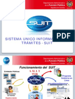 Sistema Unico de Información de Tramites SUIT