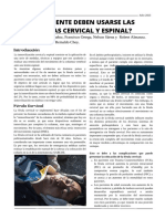 Grupo 5-Uso de La Férula Espinal y Cervical en Prehospitalaria-Robert Almanza