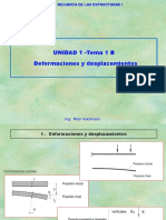 Tema 1B - Deformaciones y Desplazamientos