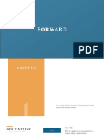 Forward PowerPoint Template Light
