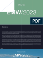 Coatue Management - East Meets West EMW Deck 22 24 June 2023 Rosewood