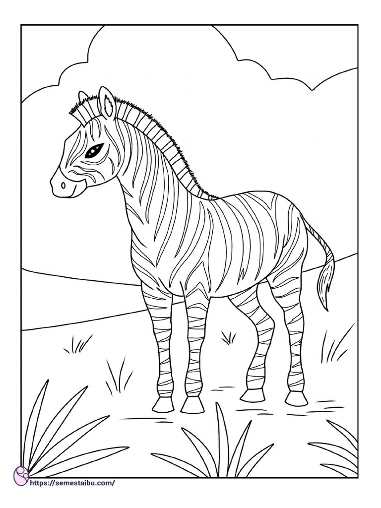 Gambar Mewarnai Hewan Semestaibu.com | PDF