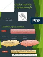 Principales Medidas en Epidemiología