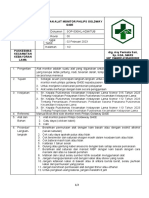 Sop Pemeliharaan Alat Monitor 2023