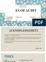 Types of Audit Assignment