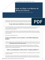 Como Antecipar As Altas e As Baixas Da Bolsa de Valores - Scalper