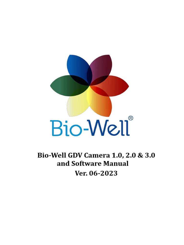 Bio-Well GDV Camera User Manual | PDF | Image Scanner | Login
