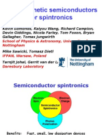 Ferromagnetic Semiconductors For Spintronics