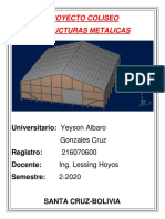 PROYECTO COLISEO Analisis Estructural de Metalica