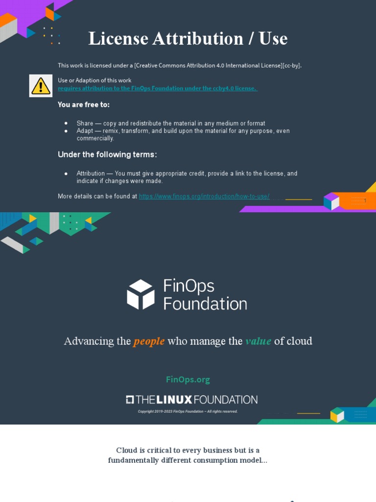 Intro To Finops 1 0 Pdf