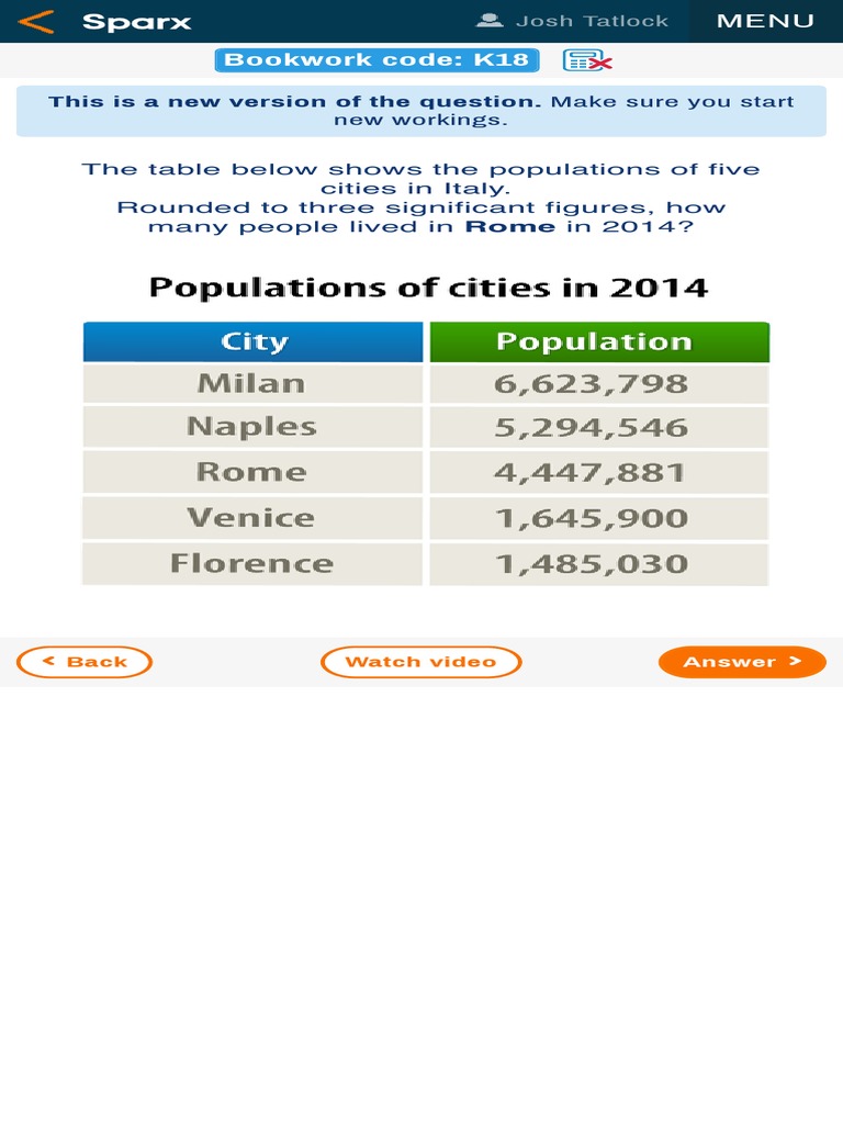 Rome Population to 3 Significant Figures | PDF | Foreign Language Studies