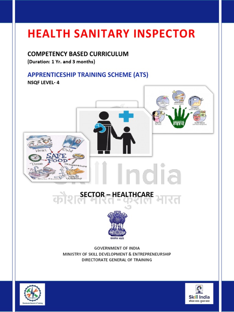 Health Sanitary Inspector Curriculum Guide | PDF