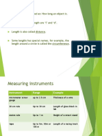 IGCSE LENGTH Notes 2021