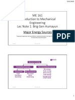 Lec 1 Energy ME 161