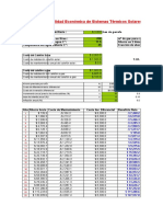 Cálculo Económico Calefones Solares