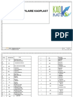 Schema Mutifilaire Kaoplast