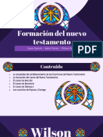 La Formacion Del Nuevo Testamento