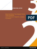 Mastering Modern Psychological Testing Pearson New International Edition Theory Amp Methods 1292022523 9781292022529 Compress