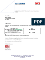 Solusi Printer Dot Matrix AUI FB-7600 Untuk CV. Slamet Maju Makmur