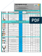 Zdi April Price List End User