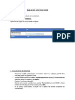 Evalucion A Instructores - Seguridad Industrial