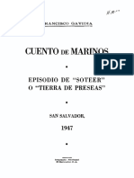 Cuento de Marinos. Francisco Gavidia