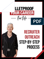 Bulletproofyourcareer Step by Step Recruiter Outreach Guide