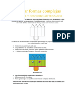 Dibujar Formas Complejas: Combinar Y Descombinar Trazados