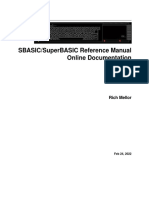 Superbasic Manual