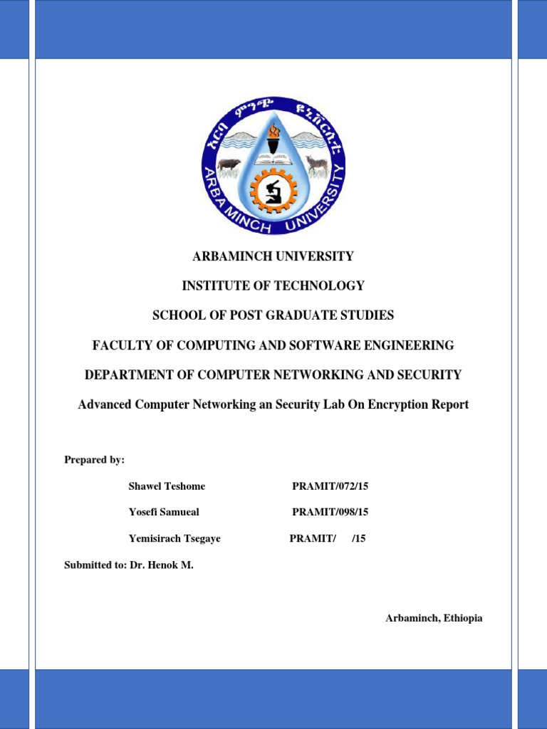 Encrypting A File Using A DES Algorithm | PDF