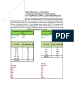 Datos Granulometría Agregados - Lunes