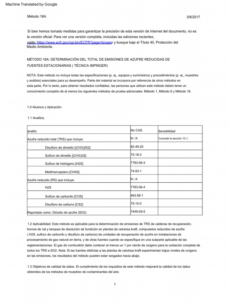 Epa method 16a pdf