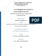 Objetivos de La Contaminación