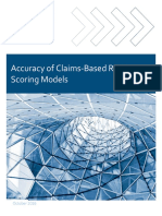 Accuracy of Claims-Based Risk Scoring Models