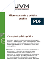 Microeconomía y Política Pública