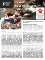 Sofv 121 Dithoko Tsa Basotho-1 | PDF
