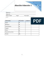 Evaluacion Trimestral 1